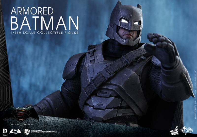 Illustration for article titled Hot Toys' Next Batman v Superman Collectable Is Armored and Awesome
